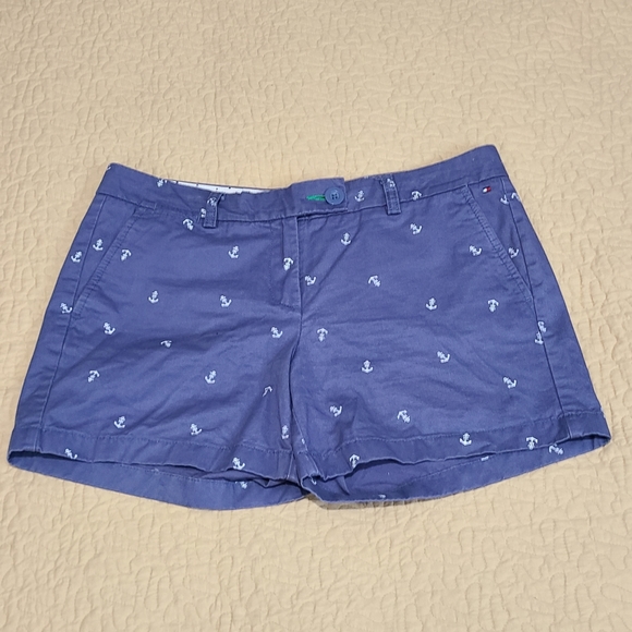 Tommy Hilfiger Anchor print shorts size 8 - Picture 2 of 10